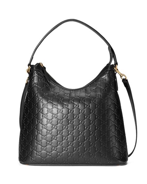 gucci soho hobo bag black|Gucci guccissima hobo bag.